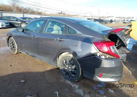 2016 Honda Civic Lx из США, поврежденный, VIN 19XFC2F5XGE033217